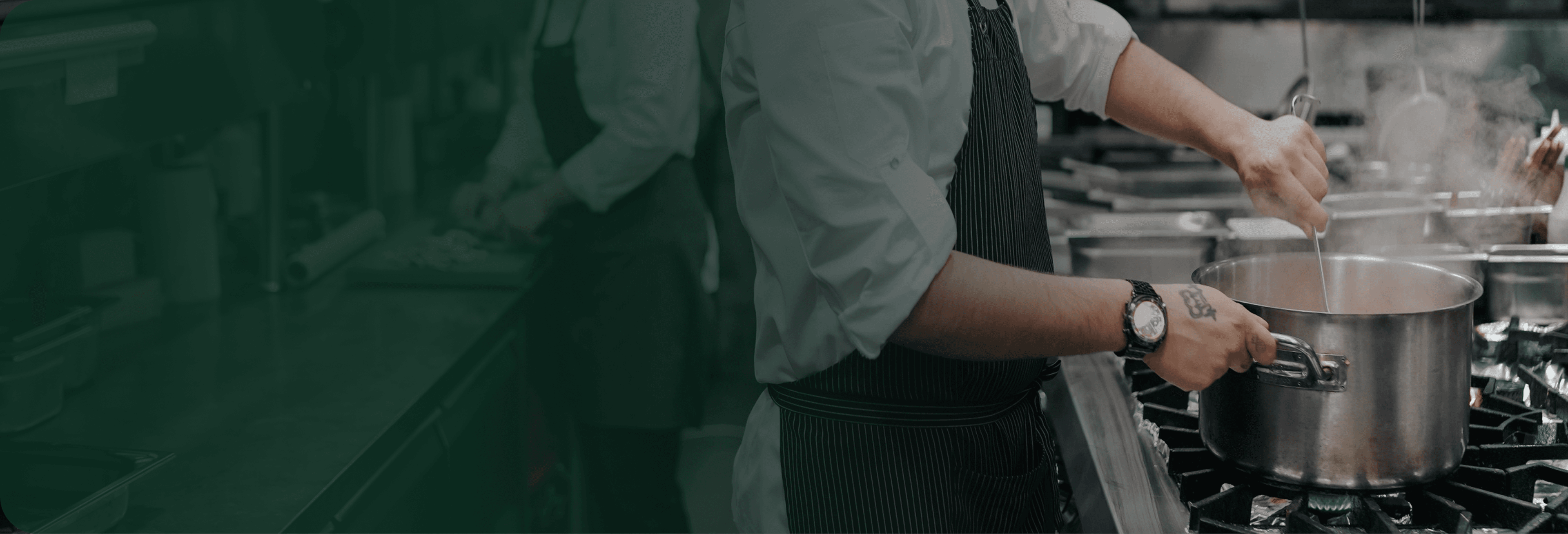 Landing page grand compte - cuisines professionnelles