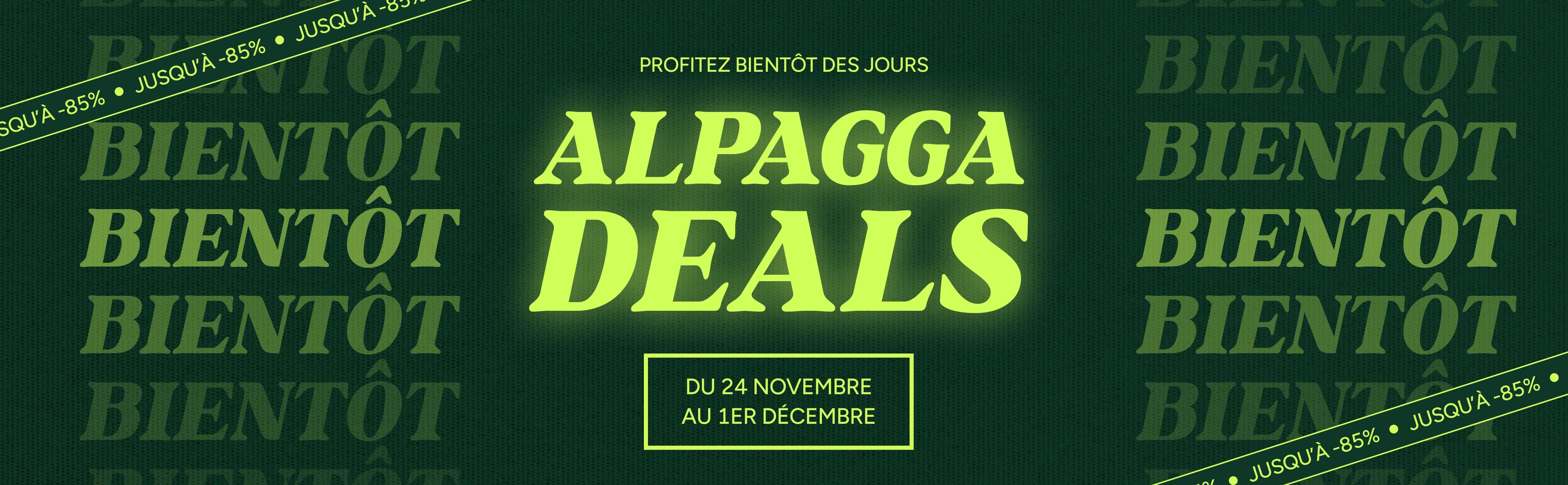 Alpagga deals Teasing